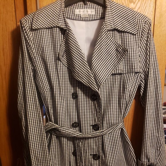 Larry Levine Trench Coat - Picture 1 of 3